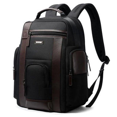 Solid Nylon Business Backpack