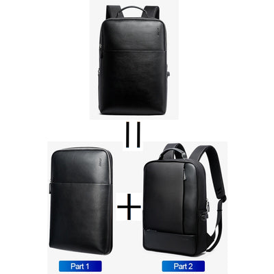 Casual Leather Backpack
