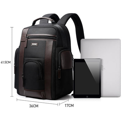Solid Nylon Business Backpack