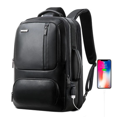 Real Leather Backpack